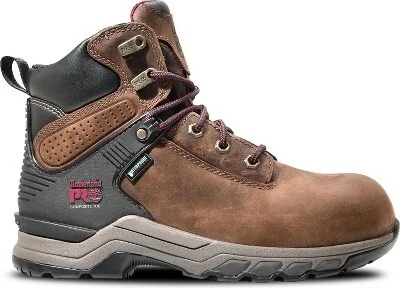 Timberland PRO Women's Composite Toe, Hypercharge Brown/Purple EH, WP, 6 Inch Work Boots - 8.5 M - Image 2