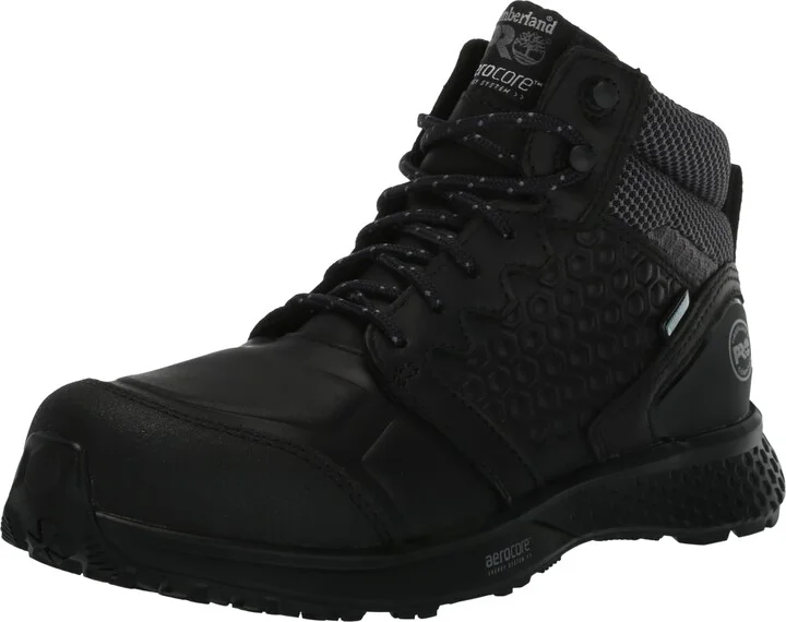 Timberland PRO Women's Reaxion Mid Composite Safety Toe Waterproof Industrial Hiker Work Boot