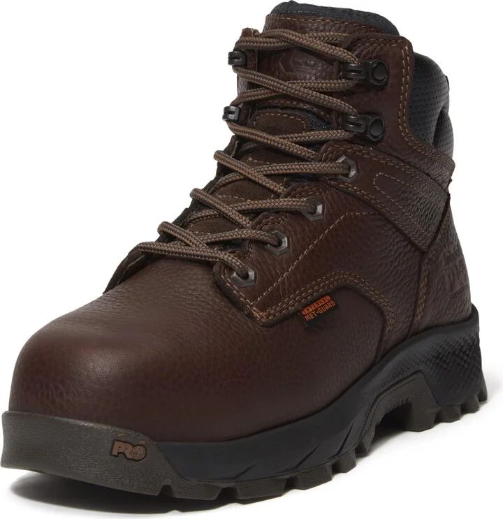 Timberland PRO Women's TiTAN EV 6 Inch Internal Metguard Composite Safety Toe Industrial Work Boot