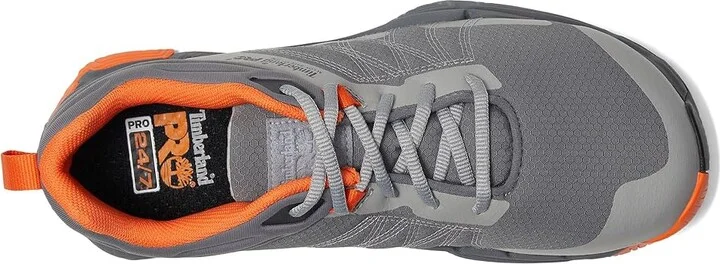 Timberland PRO XR-1 Alloy Safety Toe Men's Work Boots Grey/Orange : 11 E - Wide - Image 2