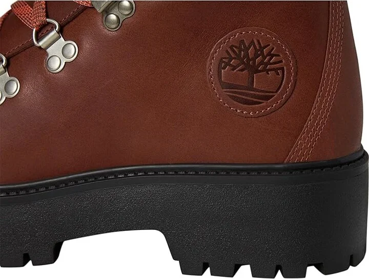 Timberland Stone Street Mid Lace-Up Women's Boots Rust Full Grain : 7 B - Medium, Leather - Image 7
