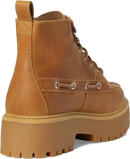 Timberland Stone Street Mid Lace-Up Women's Boots Wheat Full Grain : 8.5 B - Medium, Leather - Image 4