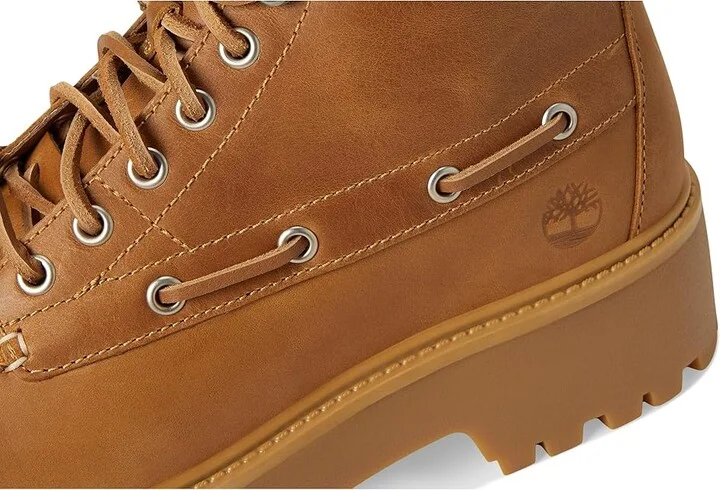 Timberland Stone Street Mid Lace-Up Women's Boots Wheat Full Grain : 8.5 B - Medium, Leather - Image 7