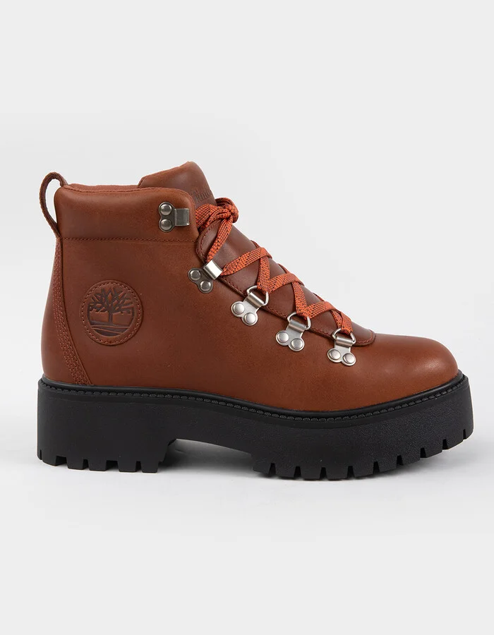 TIMBERLAND Stone Street Mid Womens Platform Hiker Boots - Image 2