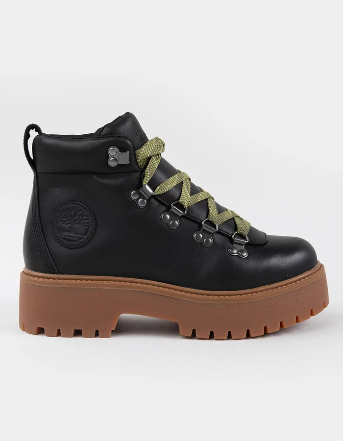 TIMBERLAND Stone Street Mid Womens Platform Hiker Boots - Image 2