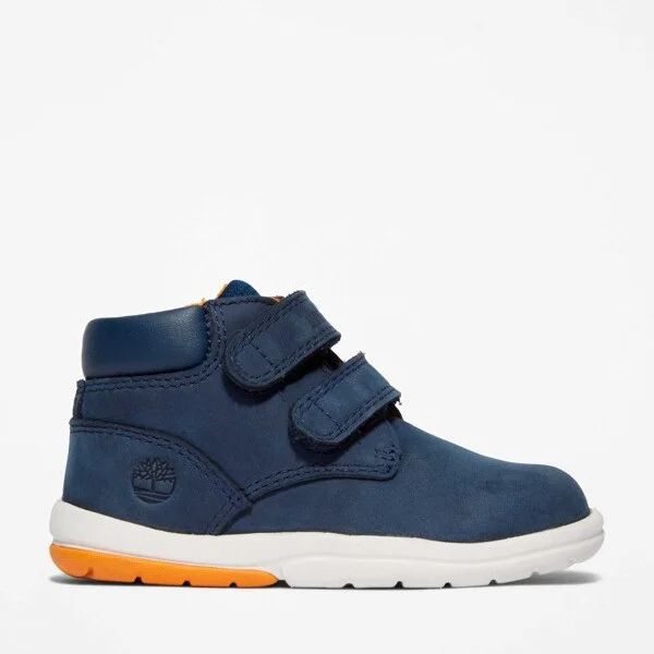 Timberland Toddle Tracks Easy-Close Boots, Navy Nubuck,