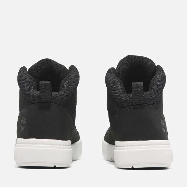 Timberland Toddler Allston Mid Lace-Up Sneaker, Black Nubuck, - Image 2
