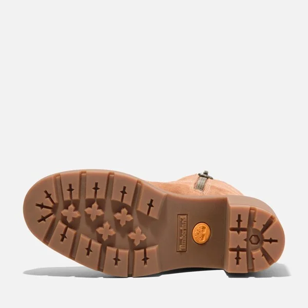 Timberland Women's Allington Heights Mid Zip Boot, Taupe Nubuck, - Image 3