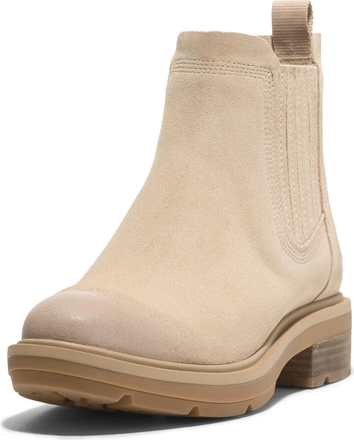 Light Beige Suede