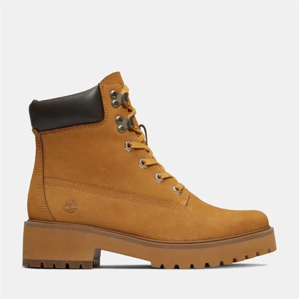 Timberland Women's Carnaby Cool 6-Inch Lace-Up Boot, Wheat,