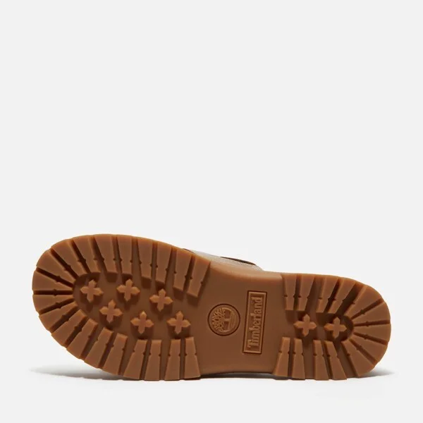Timberland Women's Clairemont Way Slide Sandal, Red Full-Grain, - Image 3