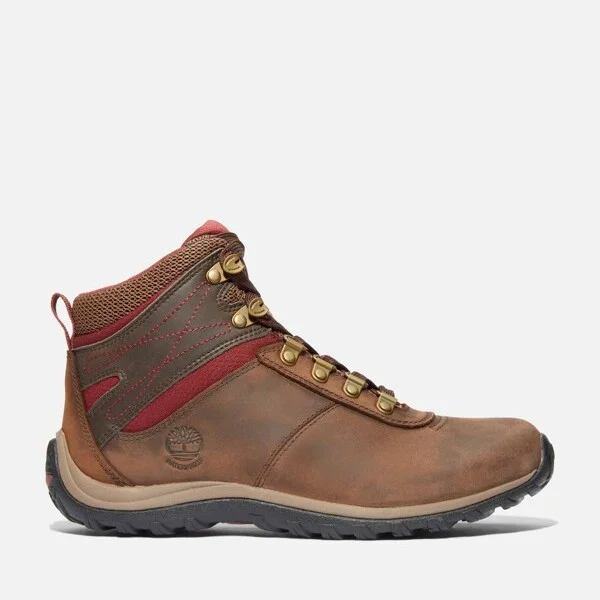 Timberland Women's Norwood Waterproof Hiking Boots, Dark Brown Full-Grain,