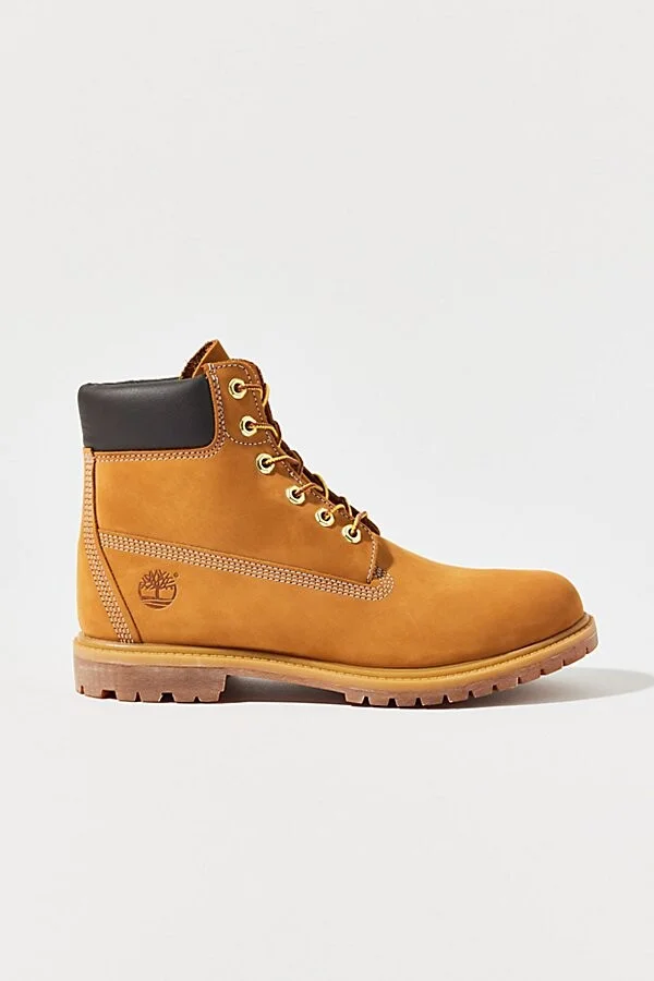 Timberland Women's Premium 6-Inch Lace-Up Waterproof Boot in Wheat - Image 3