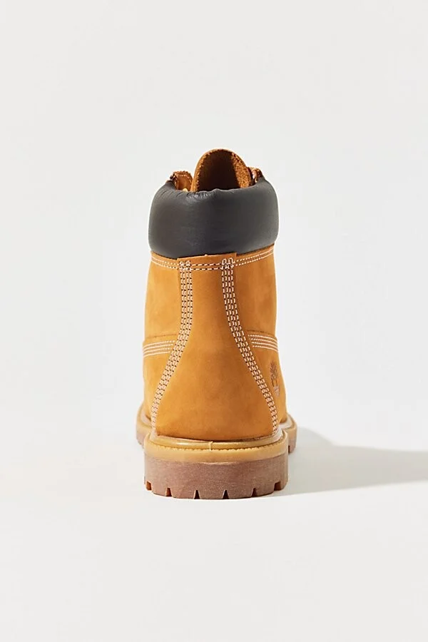 Timberland Women's Premium 6-Inch Lace-Up Waterproof Boot in Wheat - Image 5