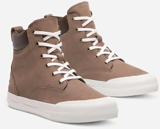 Timberland Women's Skyla Bay 2.0 High Top Lace-Up Sneaker, Taupe Grey, - Image 2