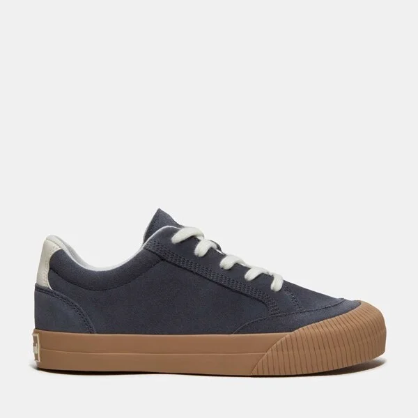 dark blue suede
