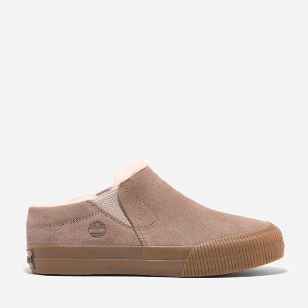 Timberland Women's Skyla Bay 2.0 Warm Lined Sneaker, Taupe Suede,