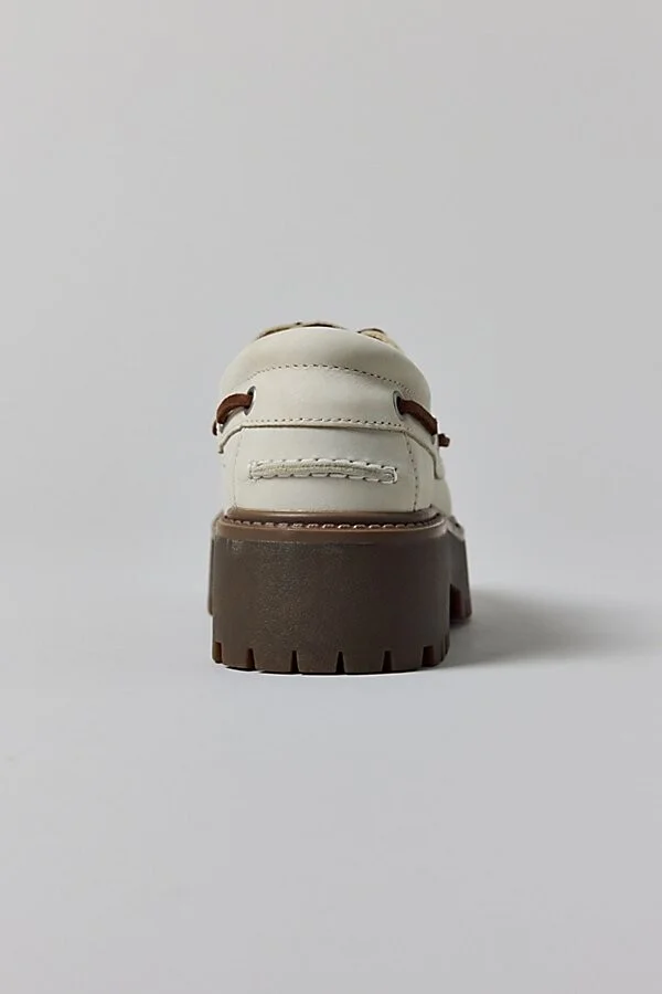 Timberland Women's Stone Street Boat Shoe in Rootbeer - Image 10