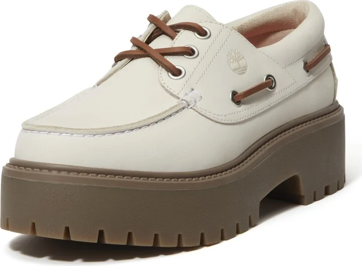 Timberland Women's Stone Street Platform Boat Shoe