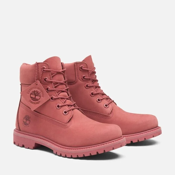 Timberland Women's Timberland Premium 6-Inch Waterproof Boot, Light Beige Nubuck, - Image 3