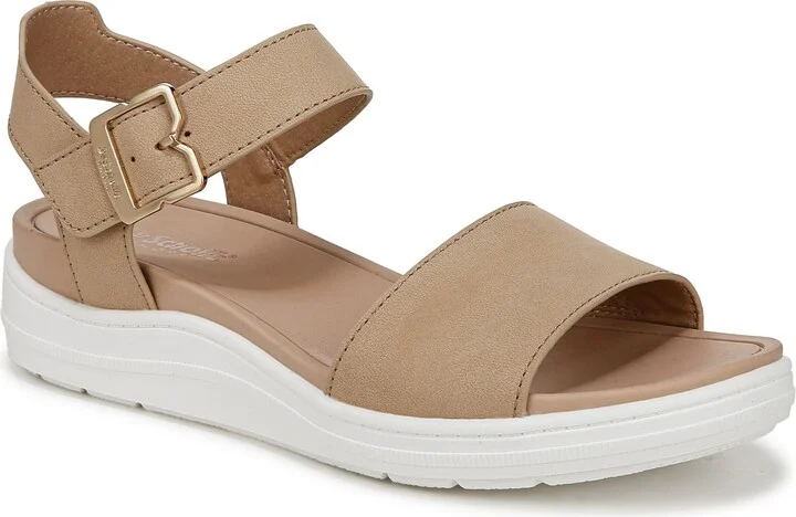 Time Off Sky Ankle Strap Platform Sandal