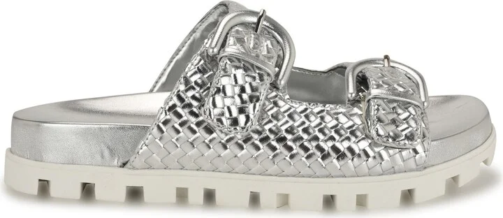 Tindy Two-Strap Lug Sole Sandal - Image 2