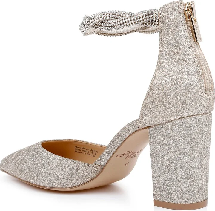 Tinsley Ankle Strap Pointed Toe Pump - Image 9
