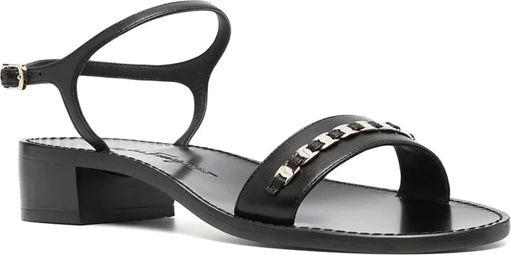 tiny Vara bow appliqué trim sandals - Image 2