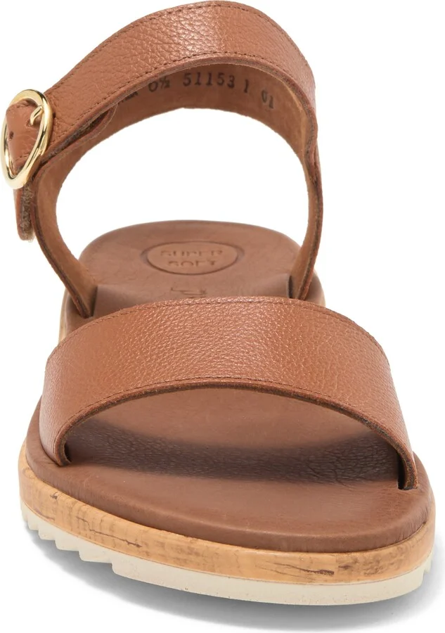 Tippi Ankle Strap Platform Wedge Sandal - Image 4
