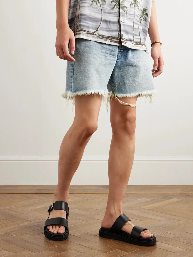 Tippi Buckled Leather Sandals - Image 2