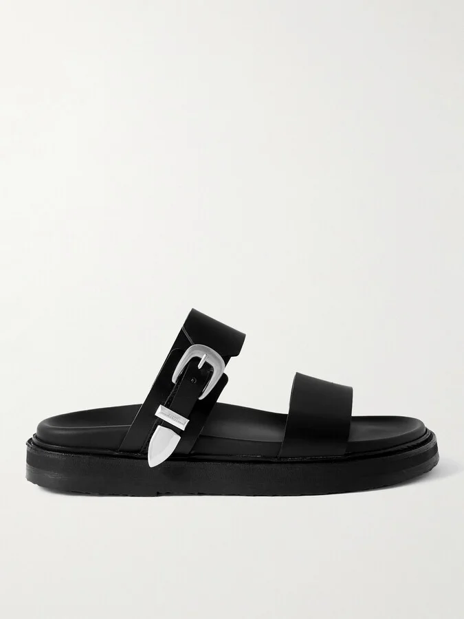 Tippi Buckled Leather Sandals