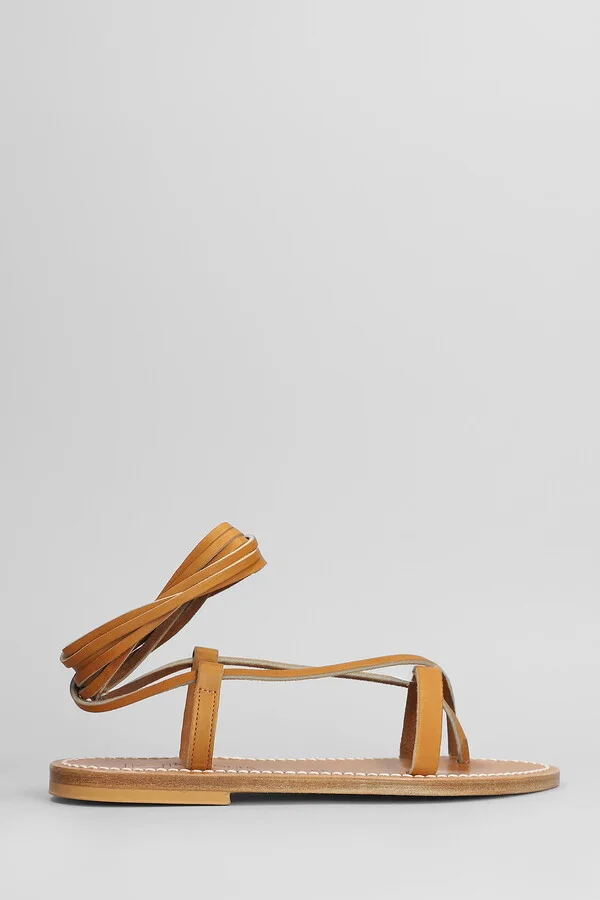 Tiresias F Flats In Leather Color Leather