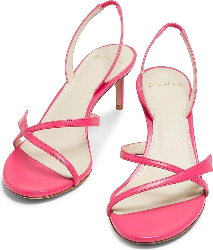 Tita 60MM Leather Slingback Sandals - Image 2