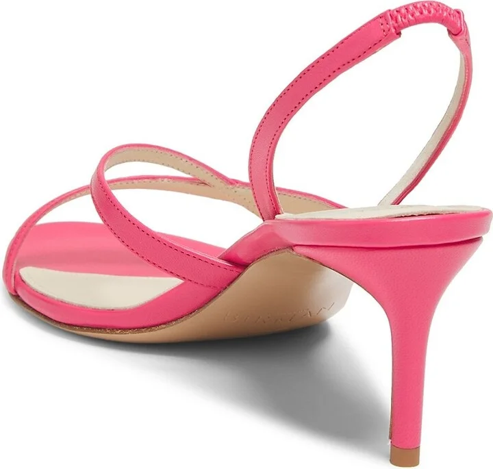 Tita 60MM Leather Slingback Sandals - Image 3