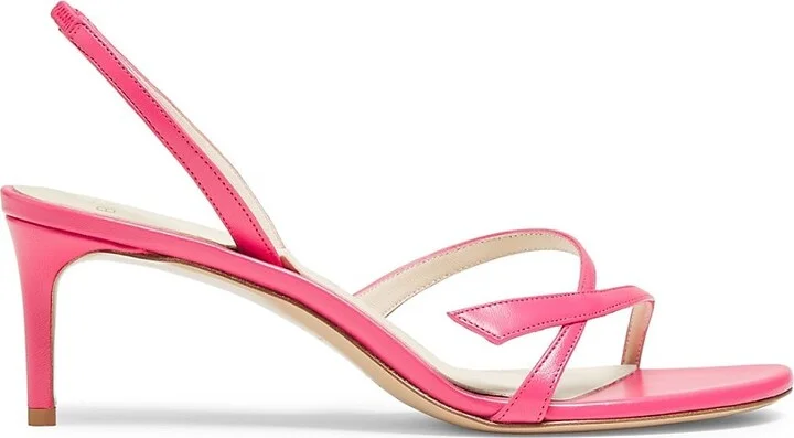 Tita 60MM Leather Slingback Sandals
