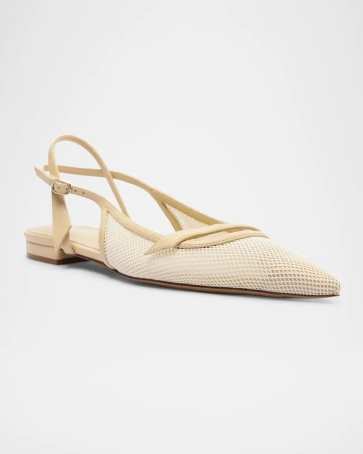 Tita Mesh Slingback Flats - Image 7