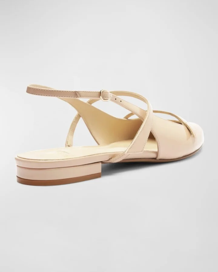 Tita Patent Slingback Ballerina Flats - Image 3