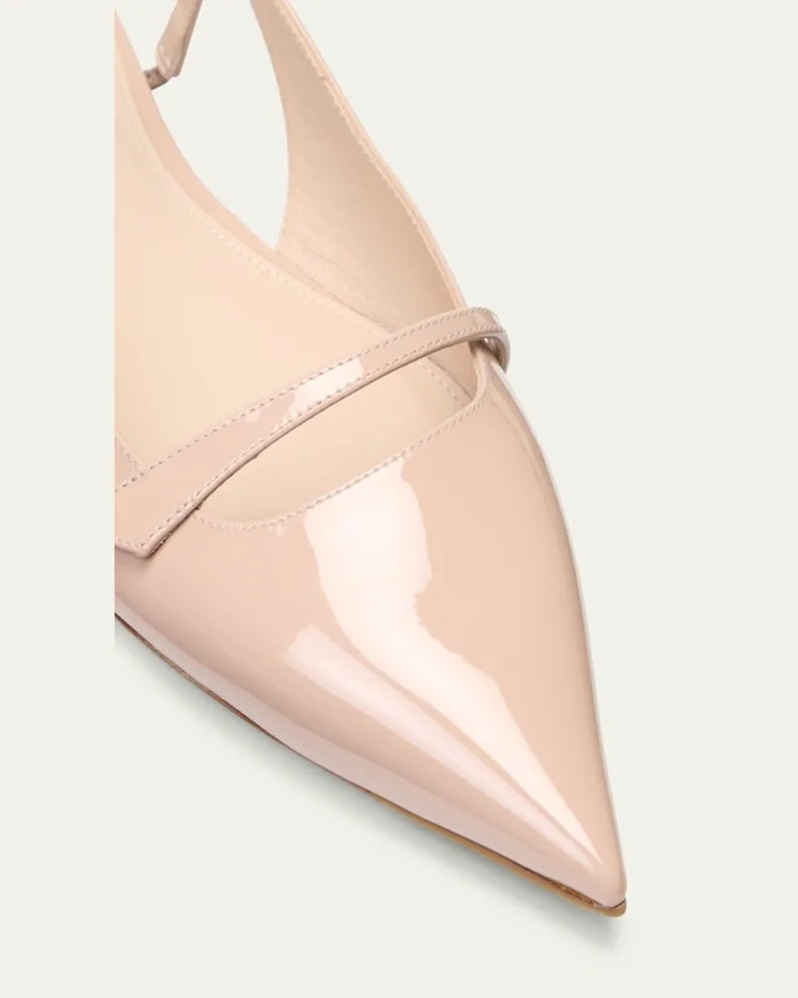 Tita Patent Slingback Ballerina Flats - Image 6