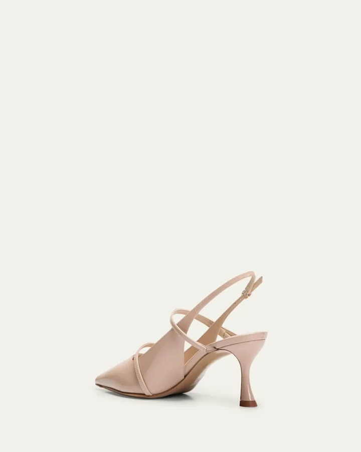 Tita Patent Slingback Pumps - Image 6