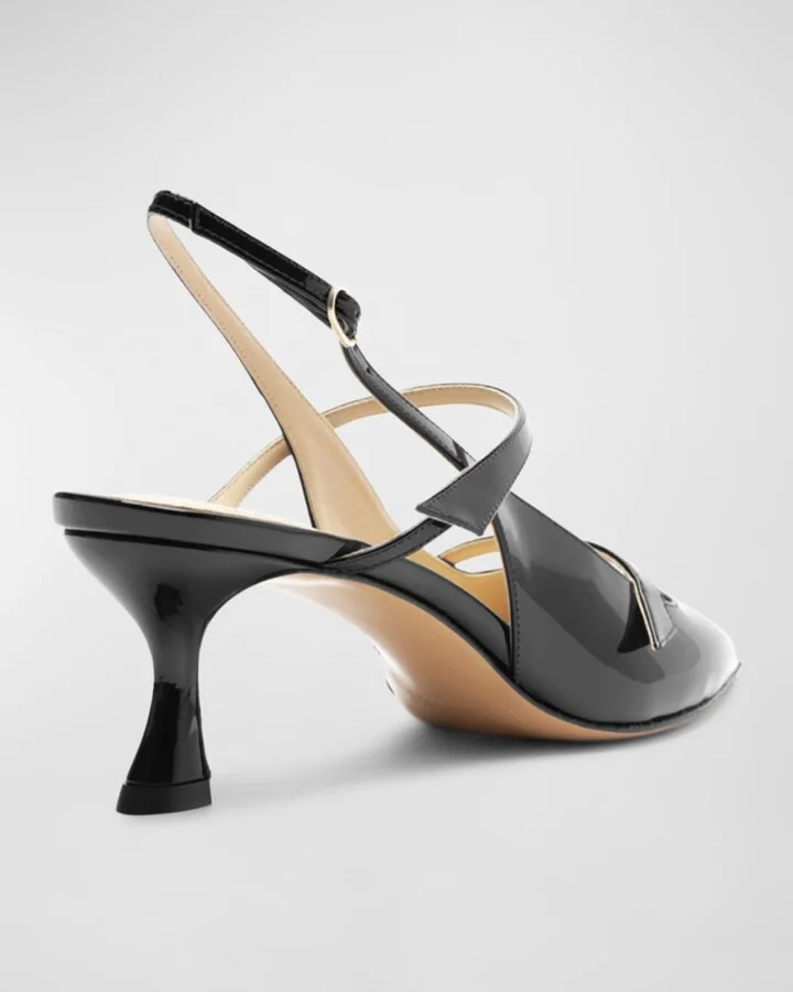 Tita Patent Slingback Pumps - Image 4