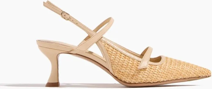 Tita Raffia 60 Heel in Creamy