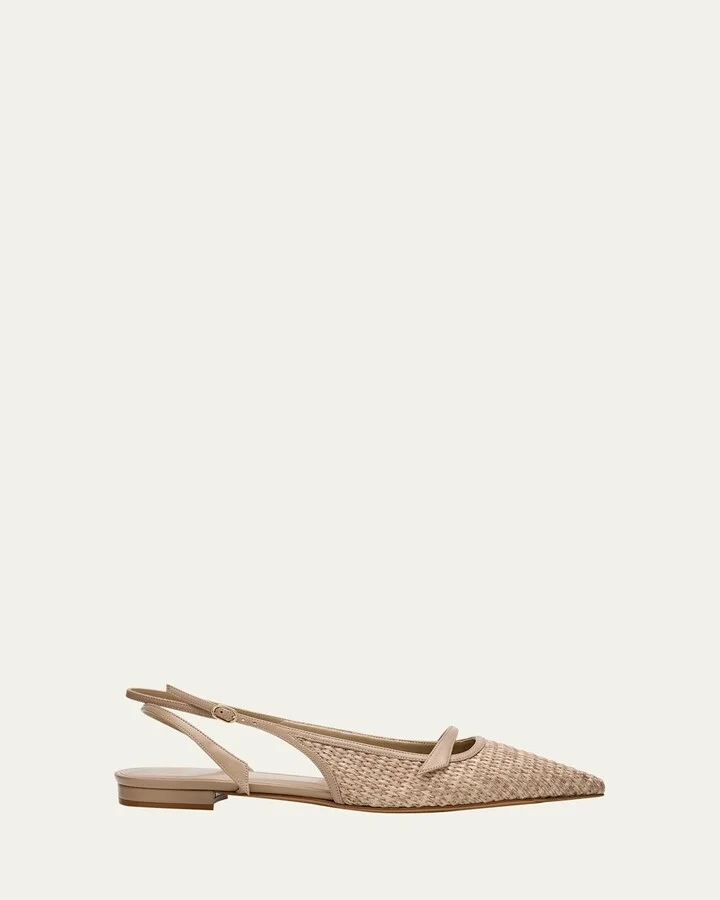 Tita Raffia Ballerina Flats