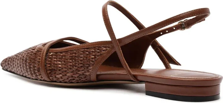 Tita Raffia ballerina shoes - Image 3