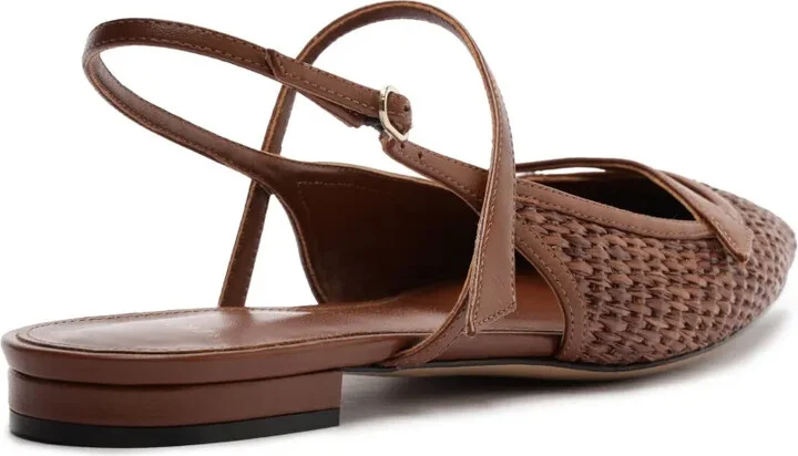 Tita Raffia ballerina shoes - Image 4