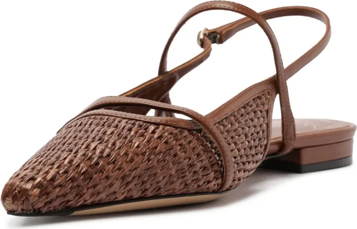 Tita Raffia ballerina shoes - Image 5
