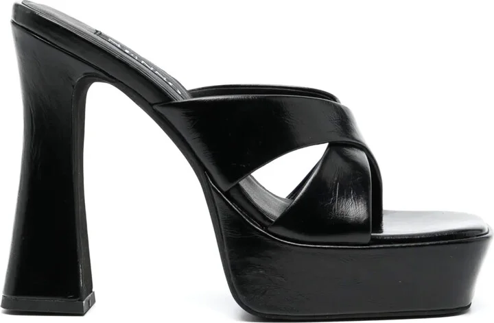 Titan 130mm leather sandals