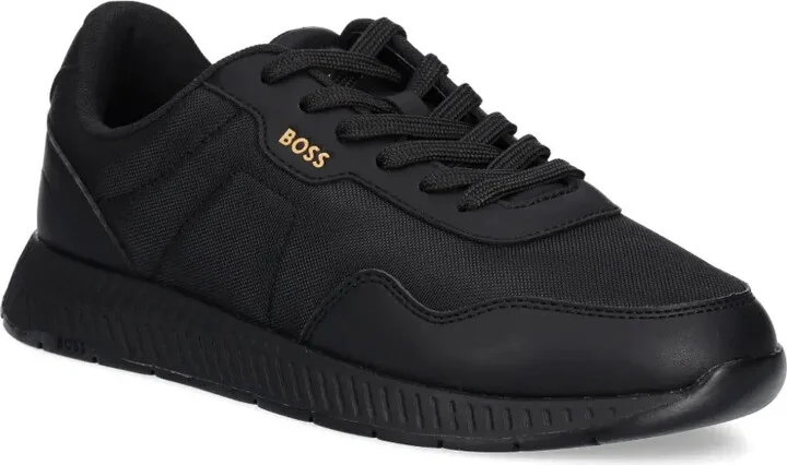 Titanium lace-up sneakers - Image 2