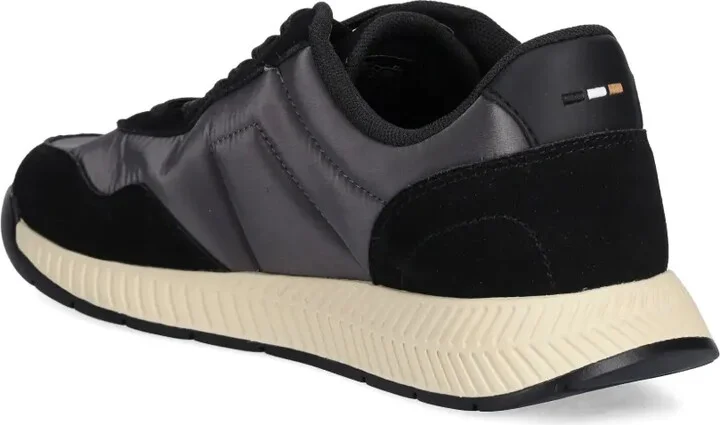 Titanium panelled lace-up sneakers - Image 3