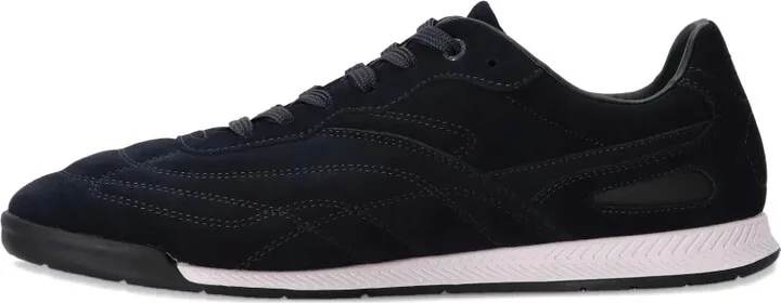 Titanium suede panelled sneakers - Image 5