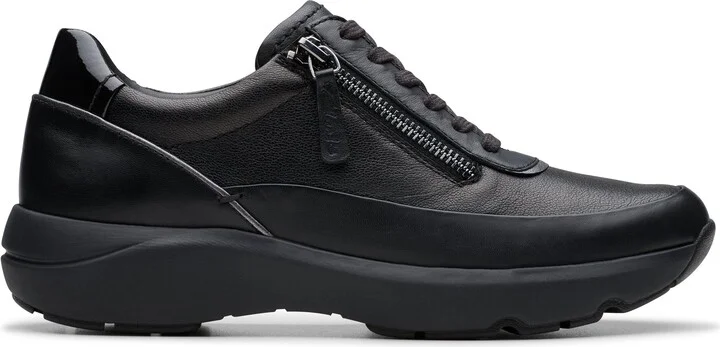 Tivoli Zip in Black Leather